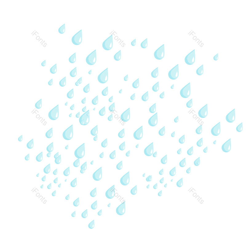 雨水图片,雨水节气元素,雨滴PNG,免抠素材